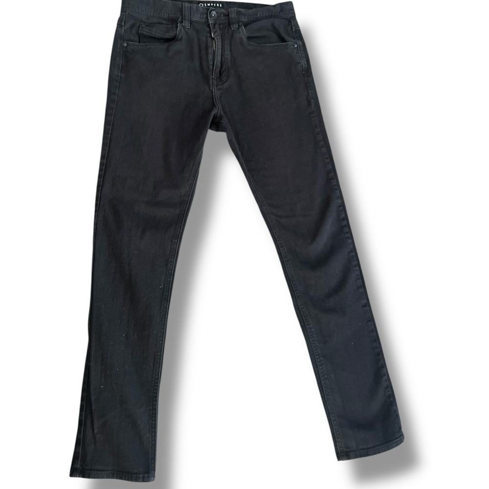 Empyre Jeans Men's Size 32 Black Slim Moto BikerLife Casual Harley Motorcycle